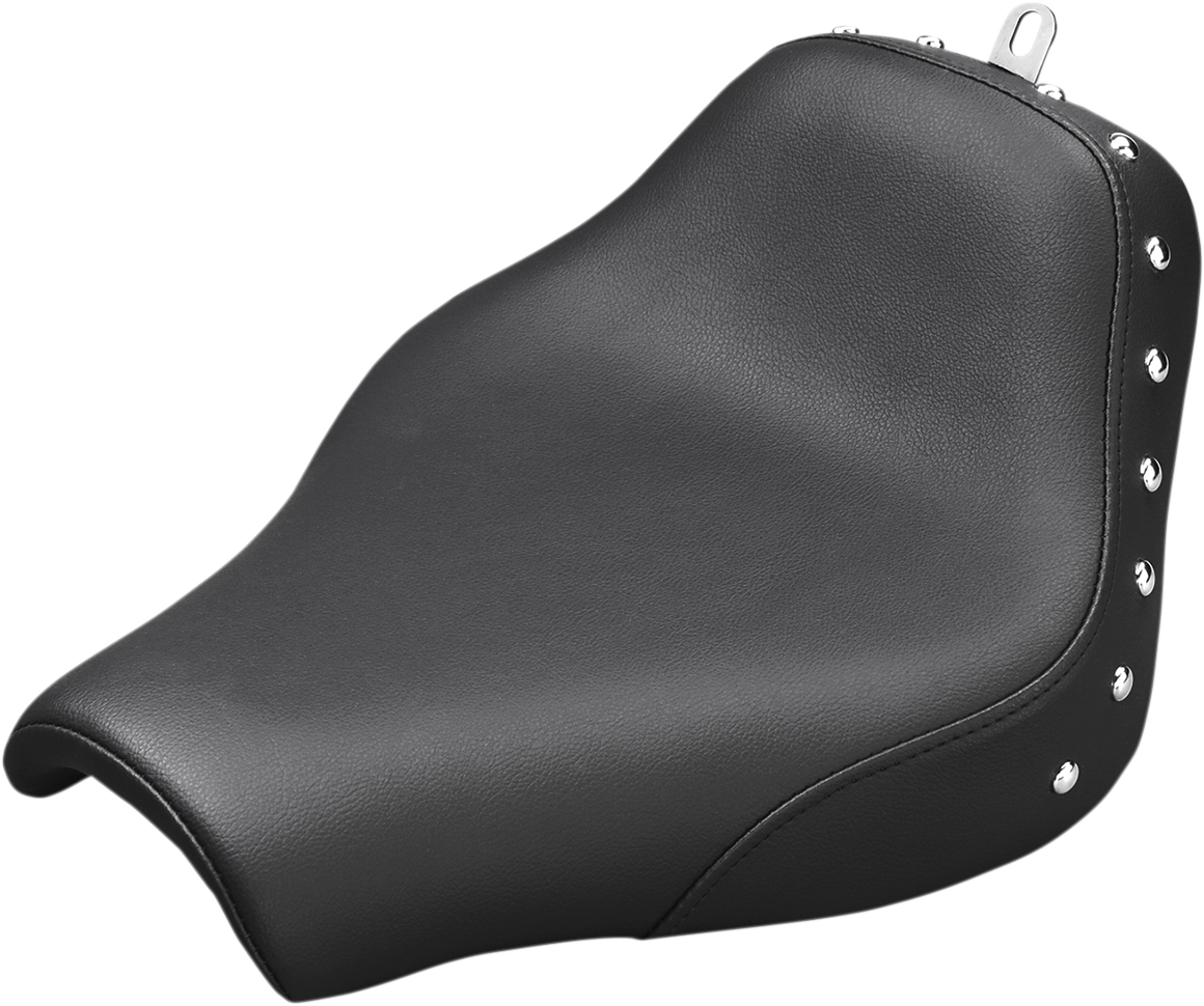 SADDLEMEN Seat - Renegade* Solo - Black - Studded 818-30-001