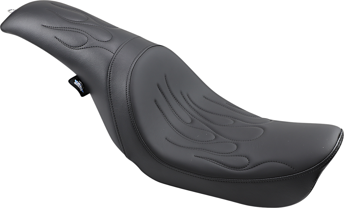 DRAG SPECIALTIES Predator Seat - Flame Stitched - Dyna '06-'17 0803-0290