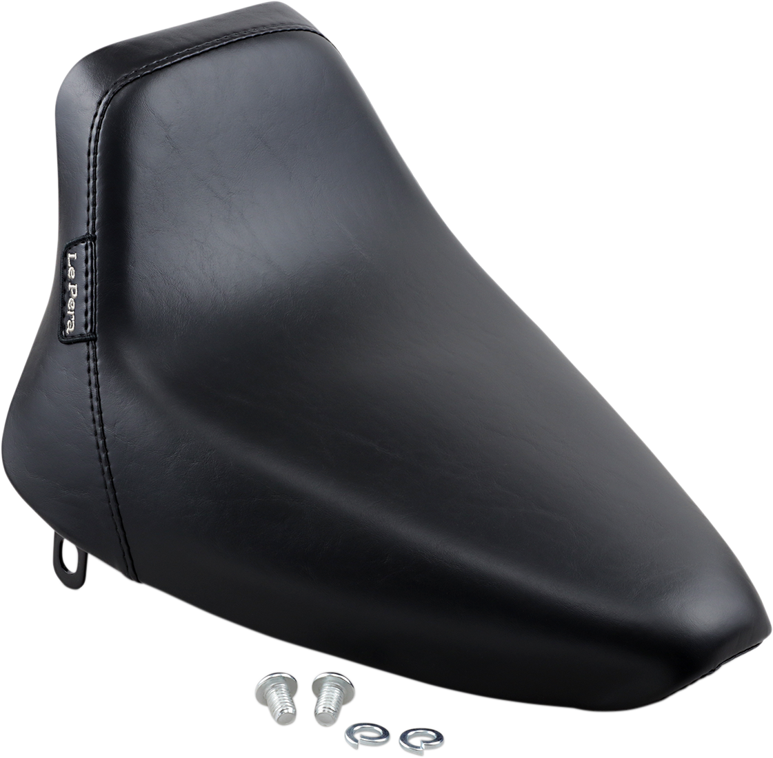 LE PERA Bare Bones Solo Seat - Smooth - Black - FL/FX '84-'99 LN-007