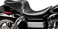 Thumbnail for LE PERA Cherokee Seat - Smooth - Black - Wide Glide '04-'05 LF-023