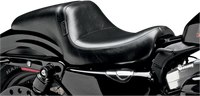 Thumbnail for LE PERA Daytona Seat - Without Backrest - Smooth - Black - XL '04-'23 LK-542S