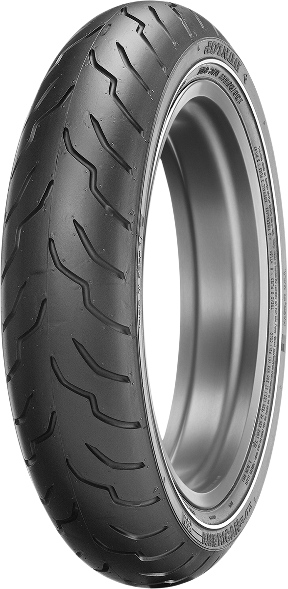 DUNLOP Tire - American Elite - Front - 130/80B17 - Narrow Whitewall - 65H 45131875